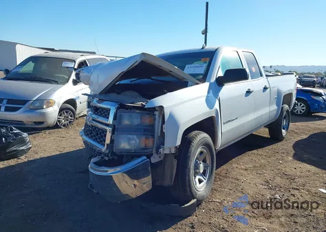 2014 Chevrolet Silverado 1500 Work Truck 2Wt z USA, uszkodzony, nr VIN 1GCRCPEH3EZ329039